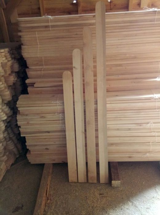 Sztachety Olchowe Heblowane Szlifowane 140cm