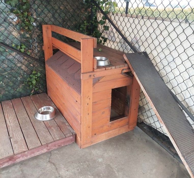 Ocieplana buda dla psa