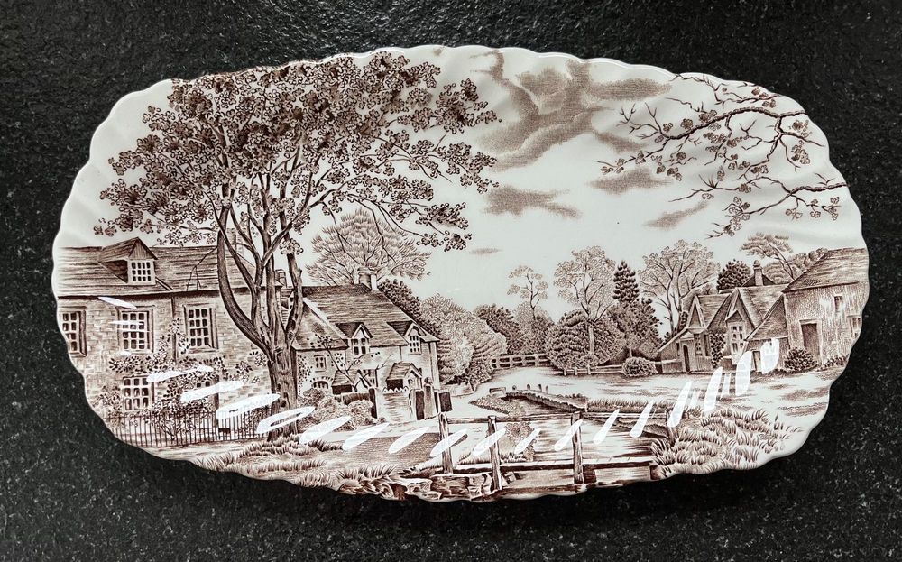 Taca / półmisek owalny płaski / talerz Johnson Brothers Cotswold