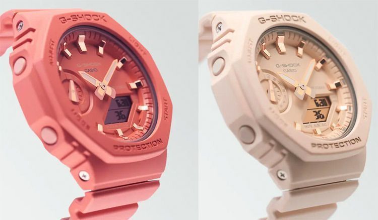 Часы Casio GMA-S2100-4A! Оригинал! Фирменная гарантия 2 года!