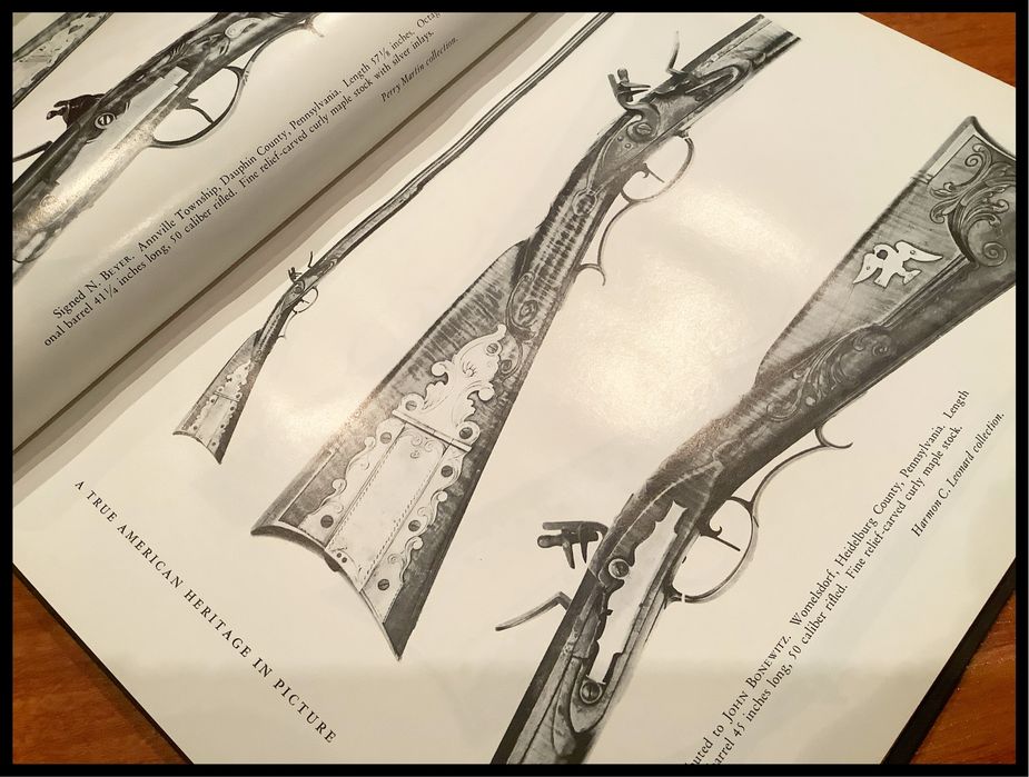 Livro “Kentucky Rifle : A true american heritage in picture” 1985