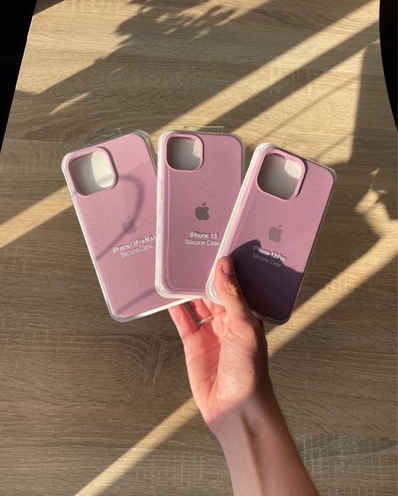 Акція! Чехлы iPhone 13 14 15 Pro Max silicone case Силиконовый чехол
