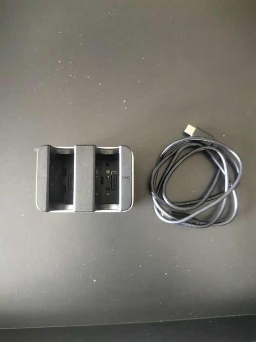 Ładowarka Llano QM2-SF Dual USB-C do Fujifilm NP-W126S / NP-W126