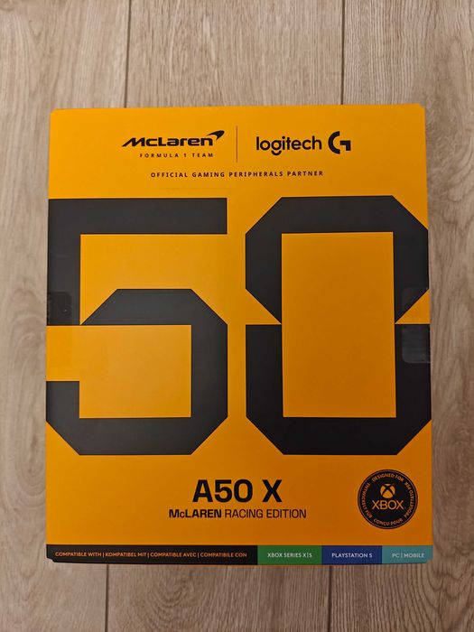 Słuchawki Logitech G Astro A50 X LIGHTSPEED McLaren Edition