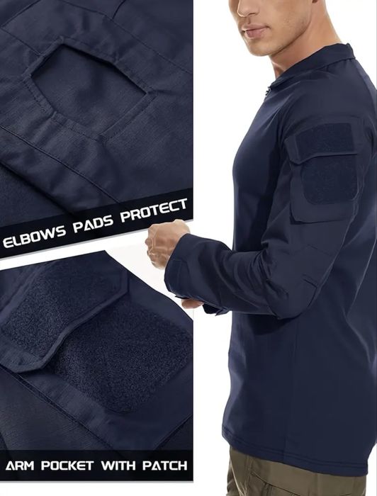 Тактична футболка з довгим рукавом G2 Top з молнією 1/4