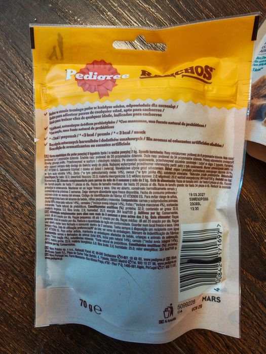 Pedigree Ranczos z kaczką 3x70g