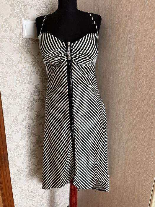 Атласне плаття-сарафан