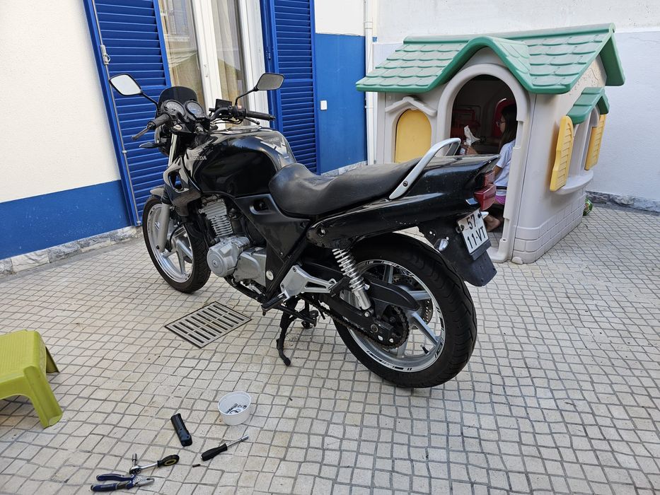 Honda cb500 (troca)