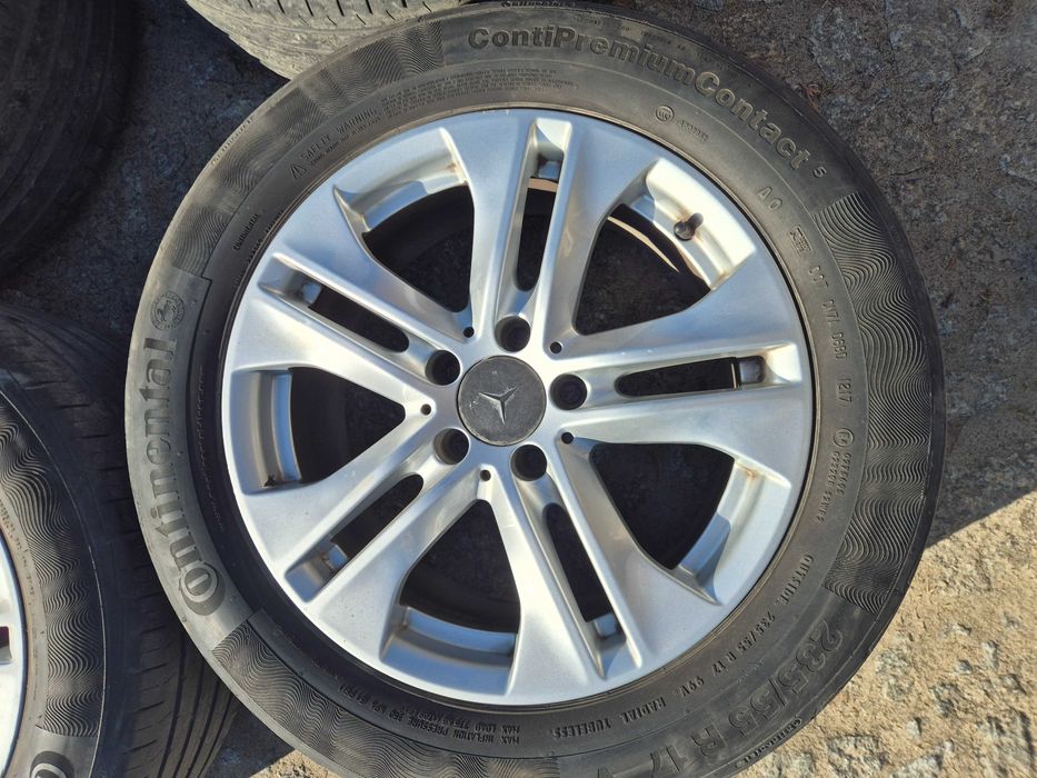 Felgi aluminiowe oryginalne Mercedes 17" 5x112