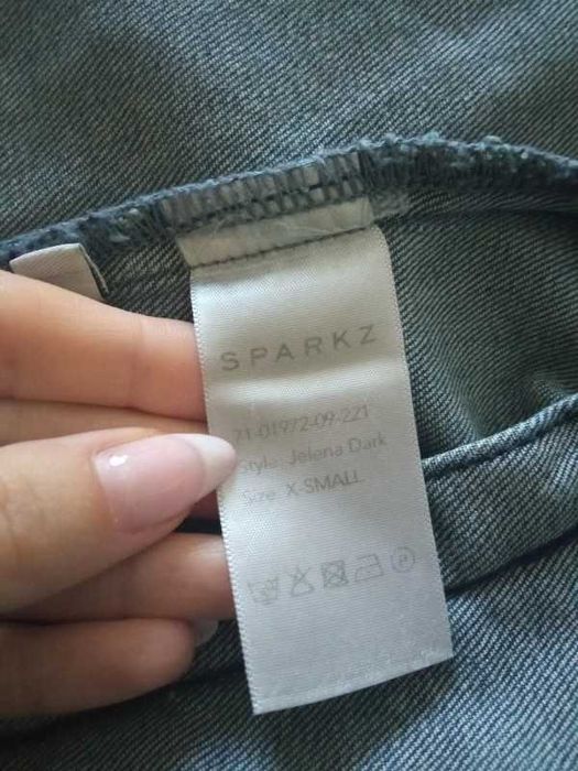 Kurtka jeansowa chłopięca marki Sparkz, XS