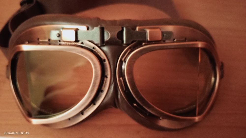 Óculo retro vintage para moto