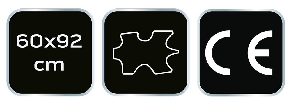 Fartuch spawalniczy skórzany 60 x 90 cm