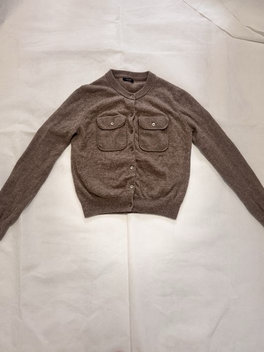 Кардиган massimo dutti шерсть