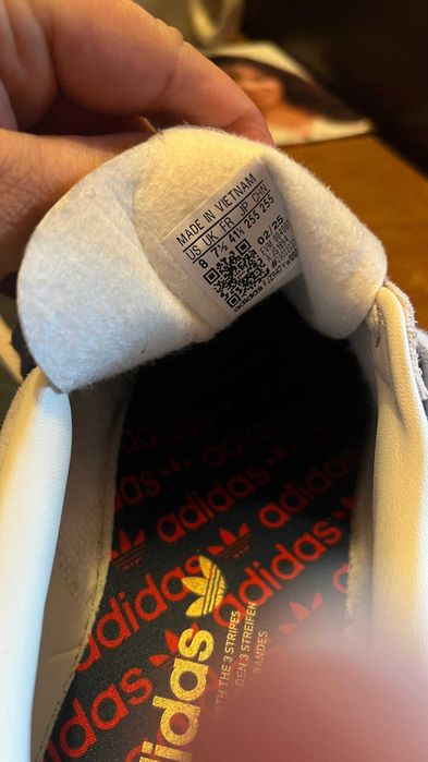 Adidas Gazelle Golf tamanho 41 1/3