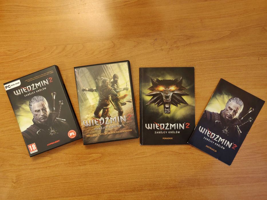 Wiedźmin 2 Zabójcy Królów Premierowe Zestaw Kolekcjonerski PL PC