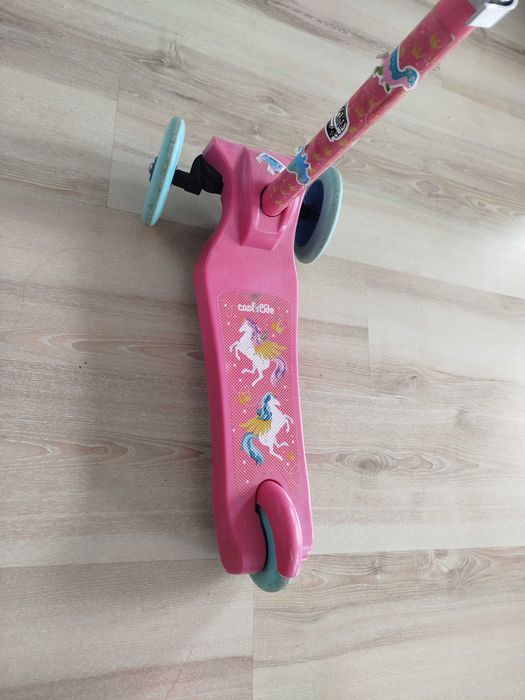 Hulajnoga dziecięca trzykołowa dziewczęca