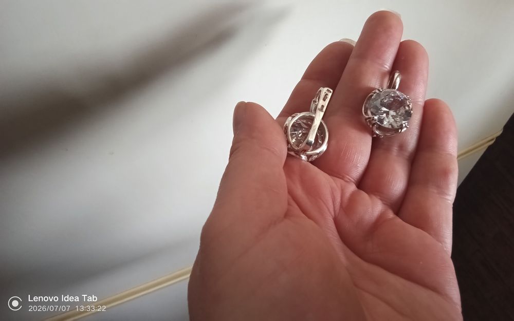 Серьги серебро серебряные