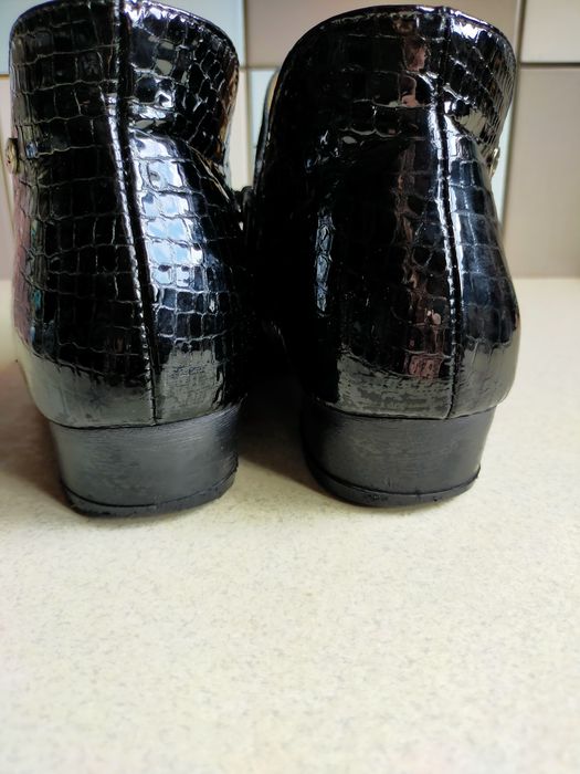 Buty botki Maciejka skórzane 36/23 cm