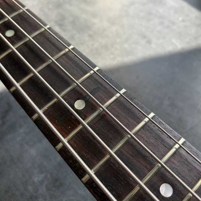 Edwards ESP E-JV 95 Made in Japan midscale 32 cale Seymour Duncan PJ  violin gitara basowa bass skrzypcowy