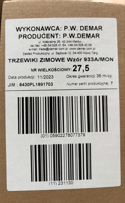 Trzewiki wojskowe nowe r 42,5 + gratis