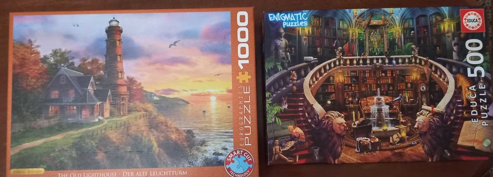 Puzzles Bluebird, Educa, Eurographics, Castorland