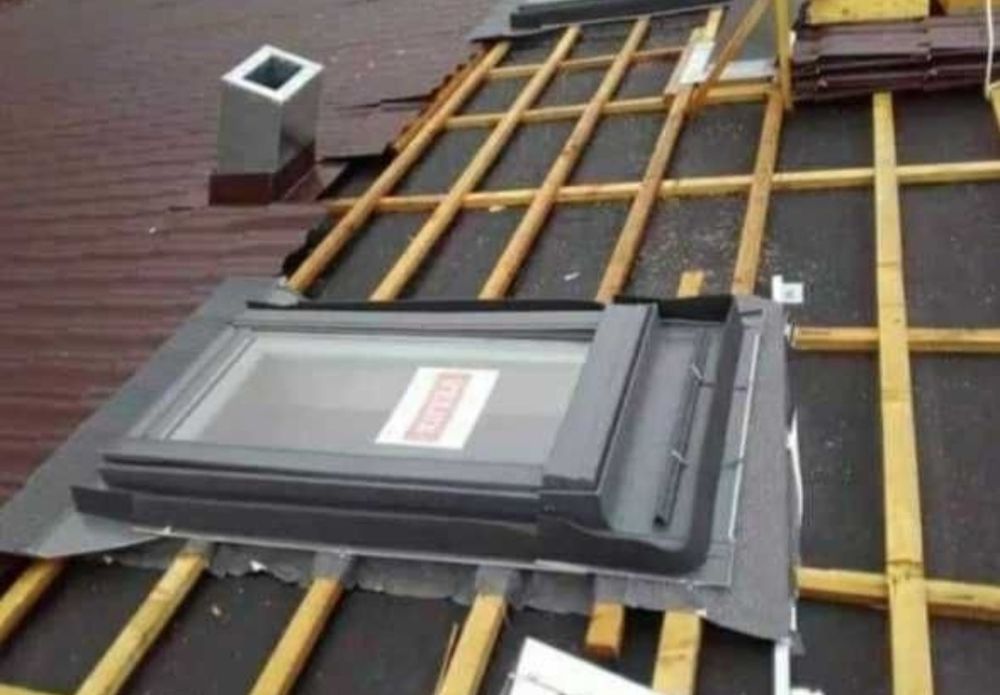 Usługi dekarskie naprawa dachu