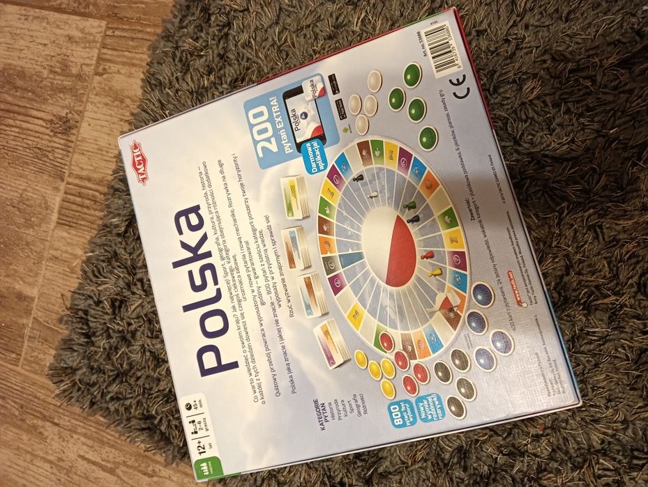Gra planszowa POLSKA gra quizowa tactic