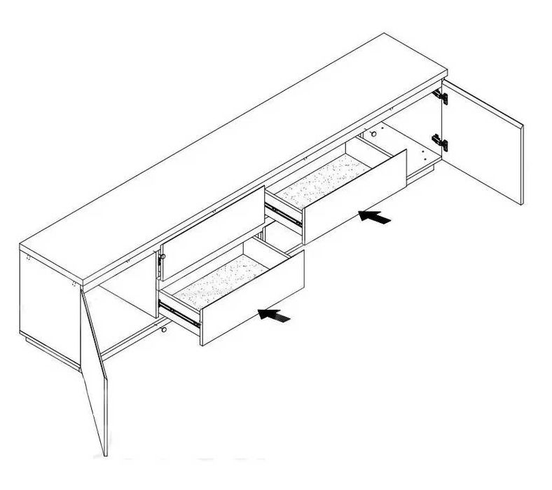 Тумба под ТВ "МИЯ" · Два варианта размера · Есть доставка