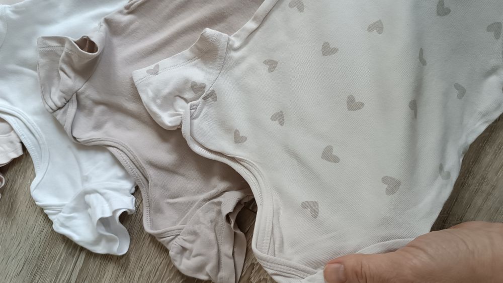 Duży komplet body hm Zara lupilu 74