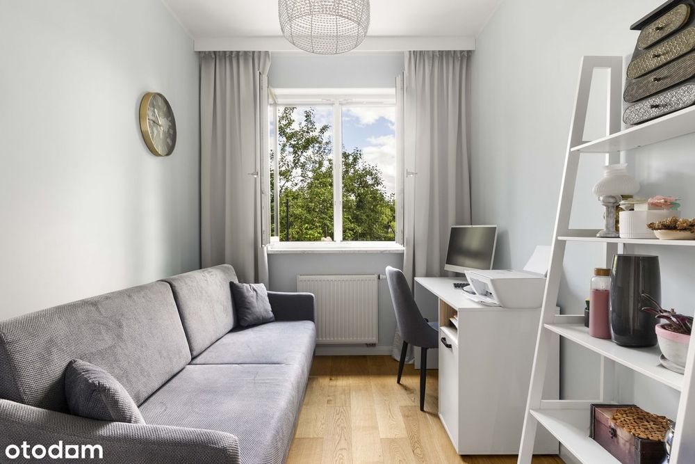 3 pokoje z ogrodem 42 m² | kameralny budynek | Klecina