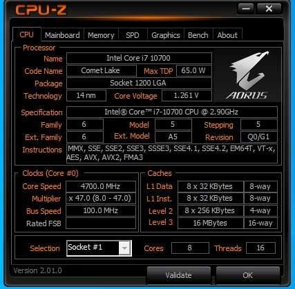 Intel Core i7-10700 + Asus Prime Z490-P + 2x16Gb DDR4 Kingston Fury