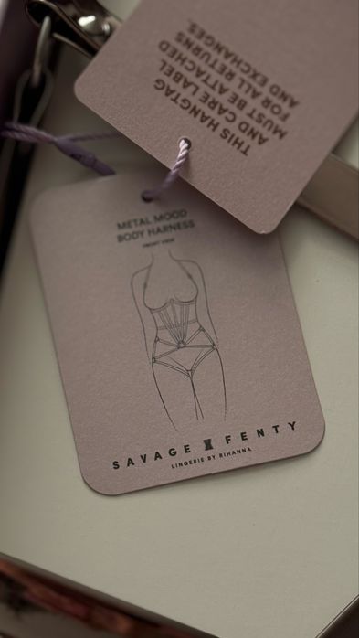 Портупея SavageXFenty металик