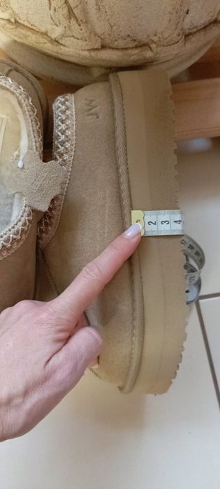 Уггі Клоги з натуральної замші та хутром