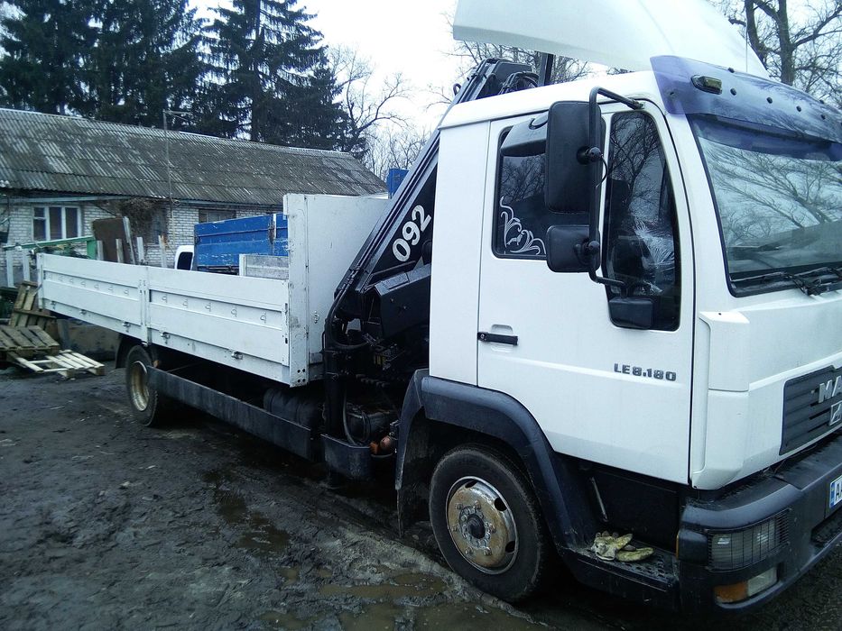 Аренда Кран Манипулятор  Киев область от 1 до 20.т Грузоперевоз