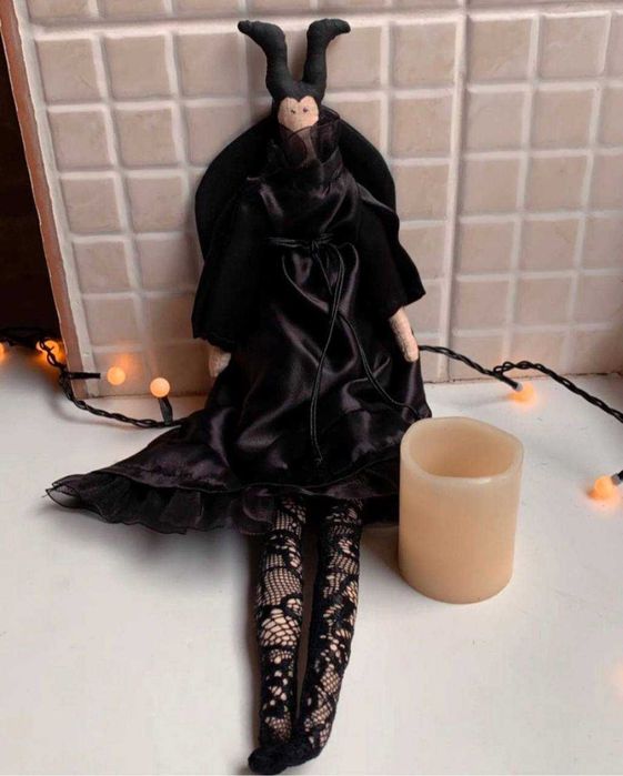 Кукла Тильда - Малефисента