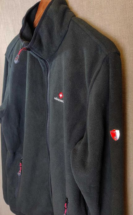 Polar kurtka bluza czarna ciepła męska Hohenhorn M/L nowa