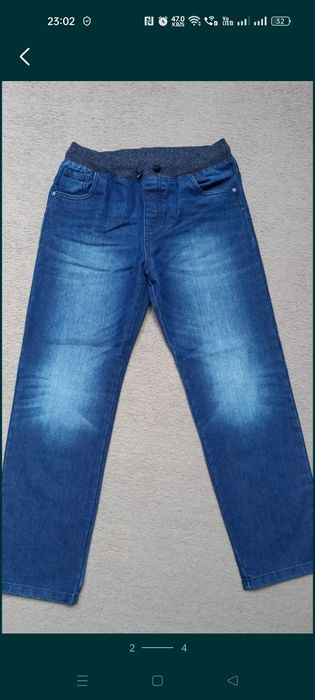 Spodnie jeans (15) 146cm