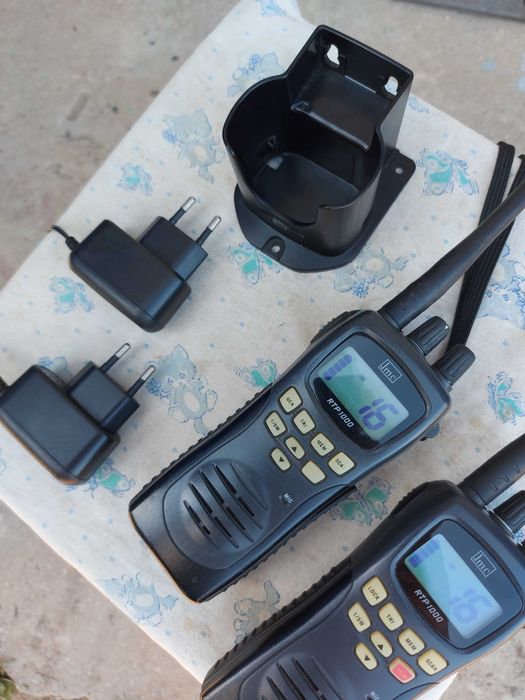 Рации 3 Jmc RTP 1000 с новыми аккумуляторами