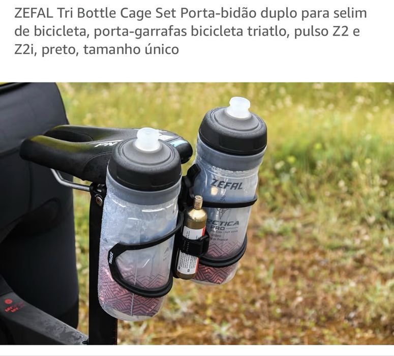 ZEFAL Tri Bottle Cage Set