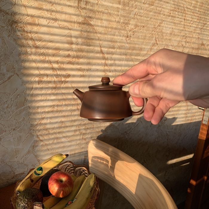 Чайник «Цзинь Чжун» глина китайський 110мл Нісінська кераміка Циньчжоу