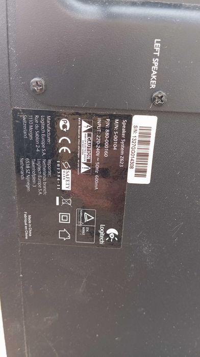 Colunas Hi-Fi Sony SS-NX1 em bom estado