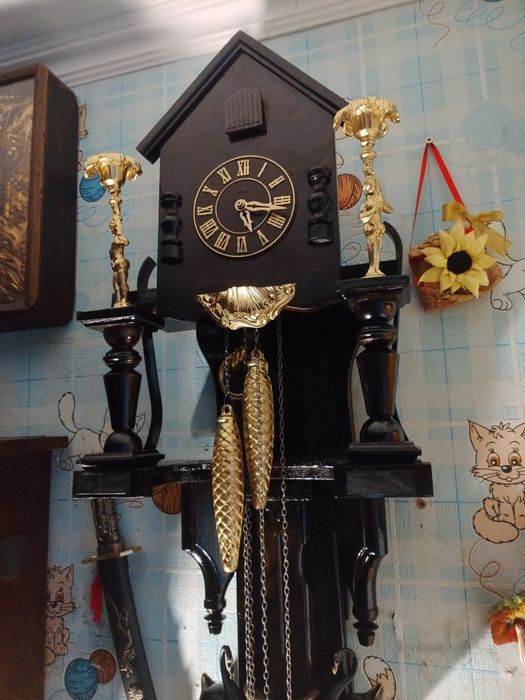 Годинник ЗОЛОТА ЗОЗУЛЯ ХХ Часы с кукушкой  GOLDEN EXCLUSIVE оригинал