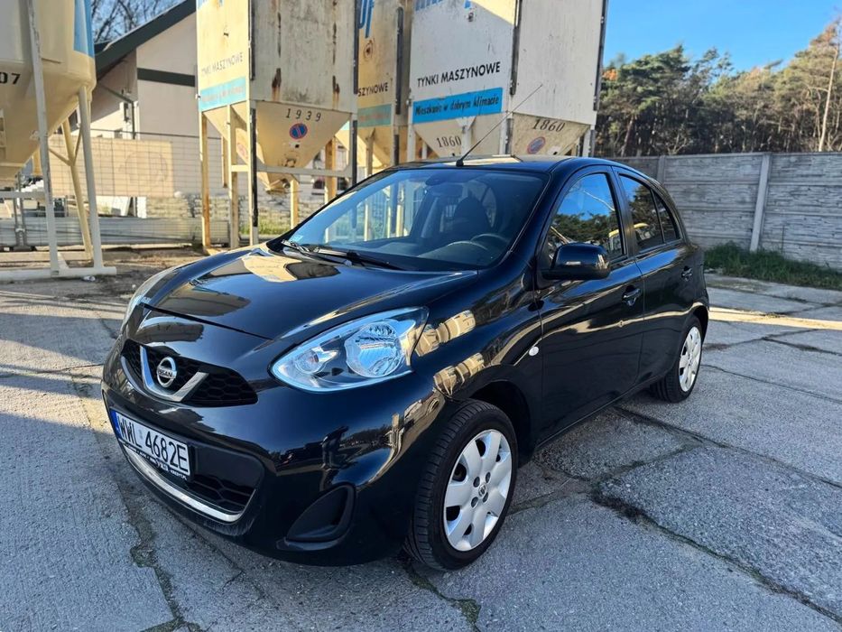 Nissan Micra SALON POLSKA kamera cofania duży wyświetlacz Warszawa!