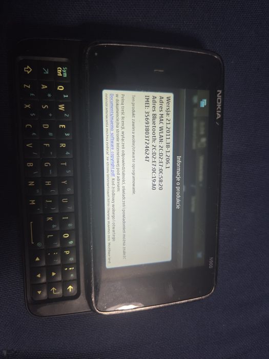 Nokia N900 sprawna