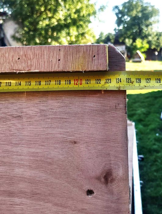 Mocne Blaty Paletowe 125x110cm ze Sklejki 18mm