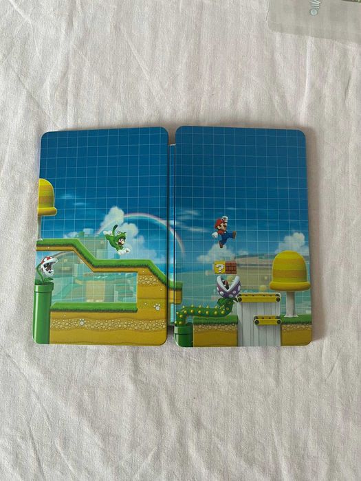 Steelbook Super Mario Maker 2 Nintendo Switch, só a caixa, com mossa