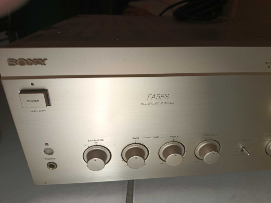 Sony TA FA5ES wzmacniacz stereo. Made in Japan.