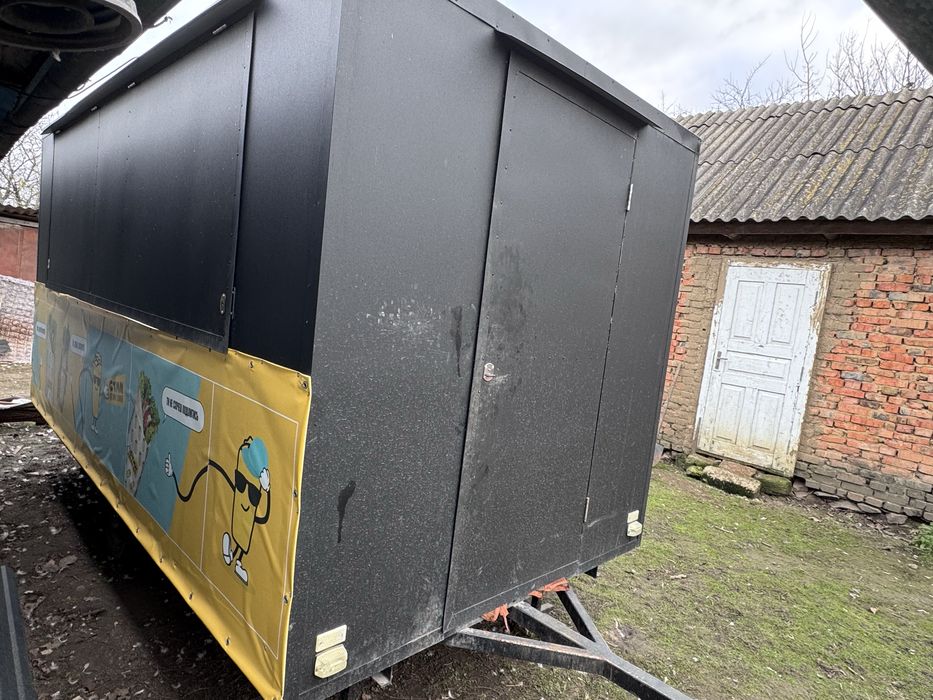 Торговий павільйон. Вагон торговий для шаурми або будь чого іншого