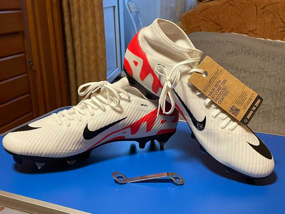 Nike Zoom 45.5р Mercurial Superfly 9 Academy SG-PRO бутсы dj5628-600
