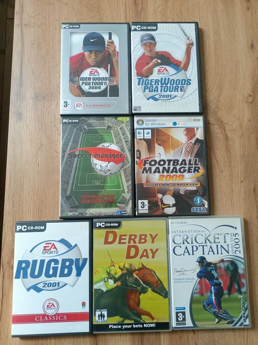 Zestaw gier Sportowych na PC